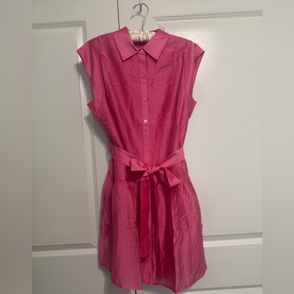 Avara Current Air Viviana Hot Pink Dress Size Medium New with Tags - Picture 6 of 10